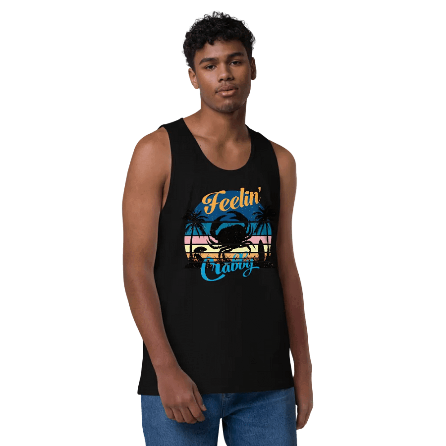 Feelin' Crabby - Man's Heritage Tank Top product image (9)