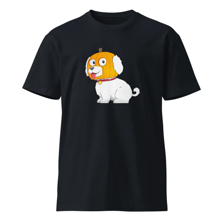 Pumpkin mask dog T-Shirt product image (1)