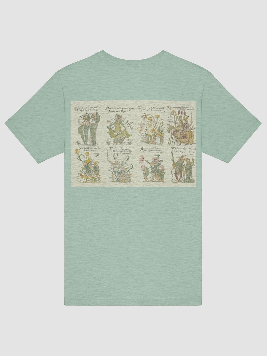 Flora’s Feast Botanical Art T-Shirt – Vintage Flowers Reimagined by Dr. Mac Garden Style product image (63)