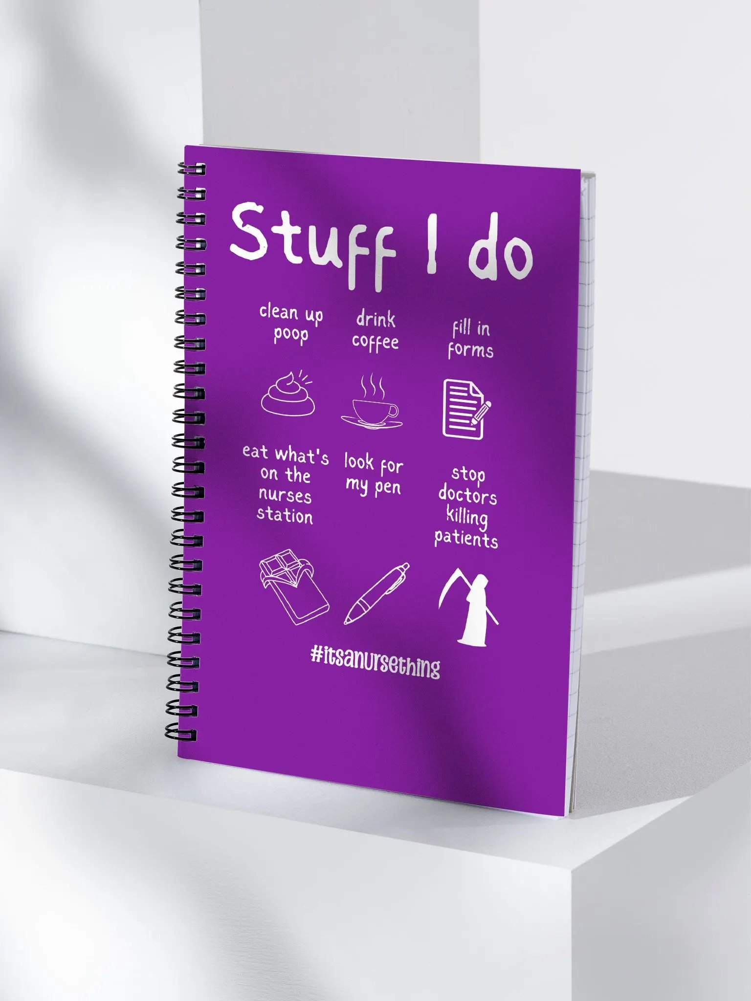 Funny Nurse Notebook 