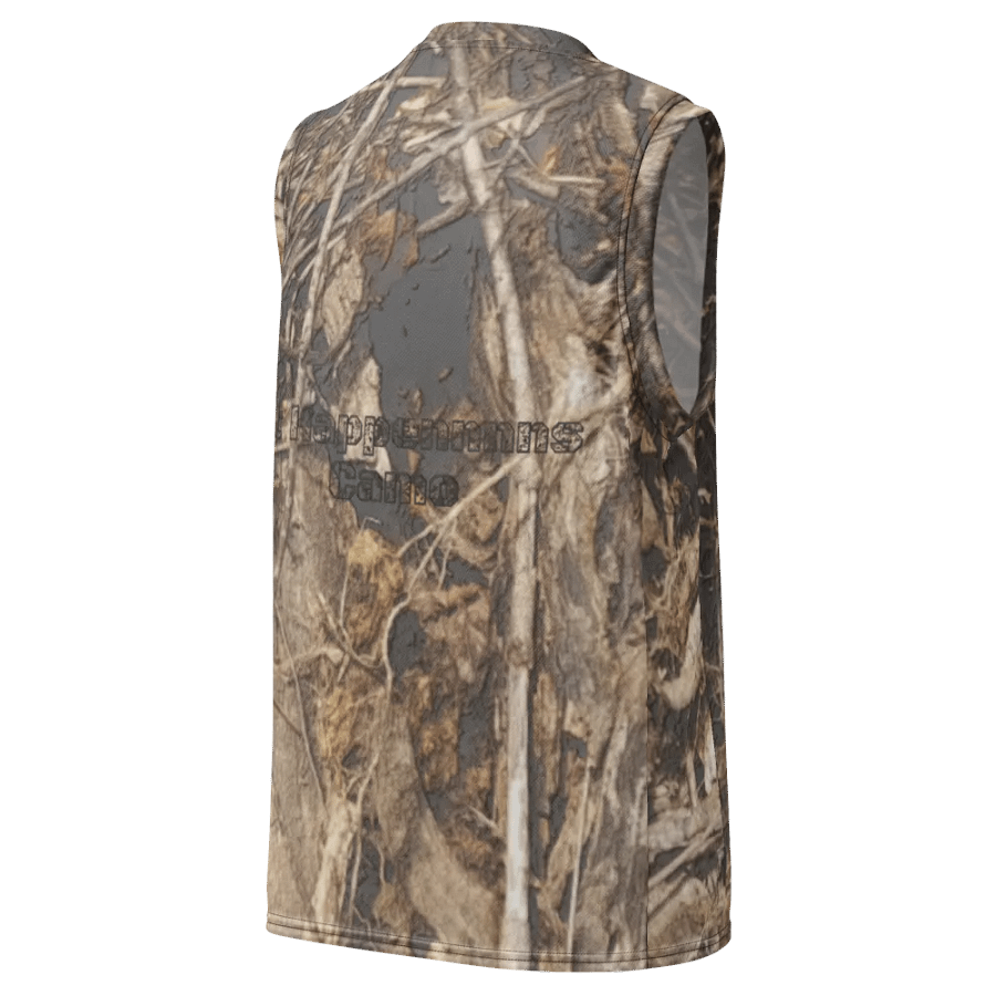Recycled Unisex Basketball Jersey - Dead Split - It Happennnns Camo product image (9)