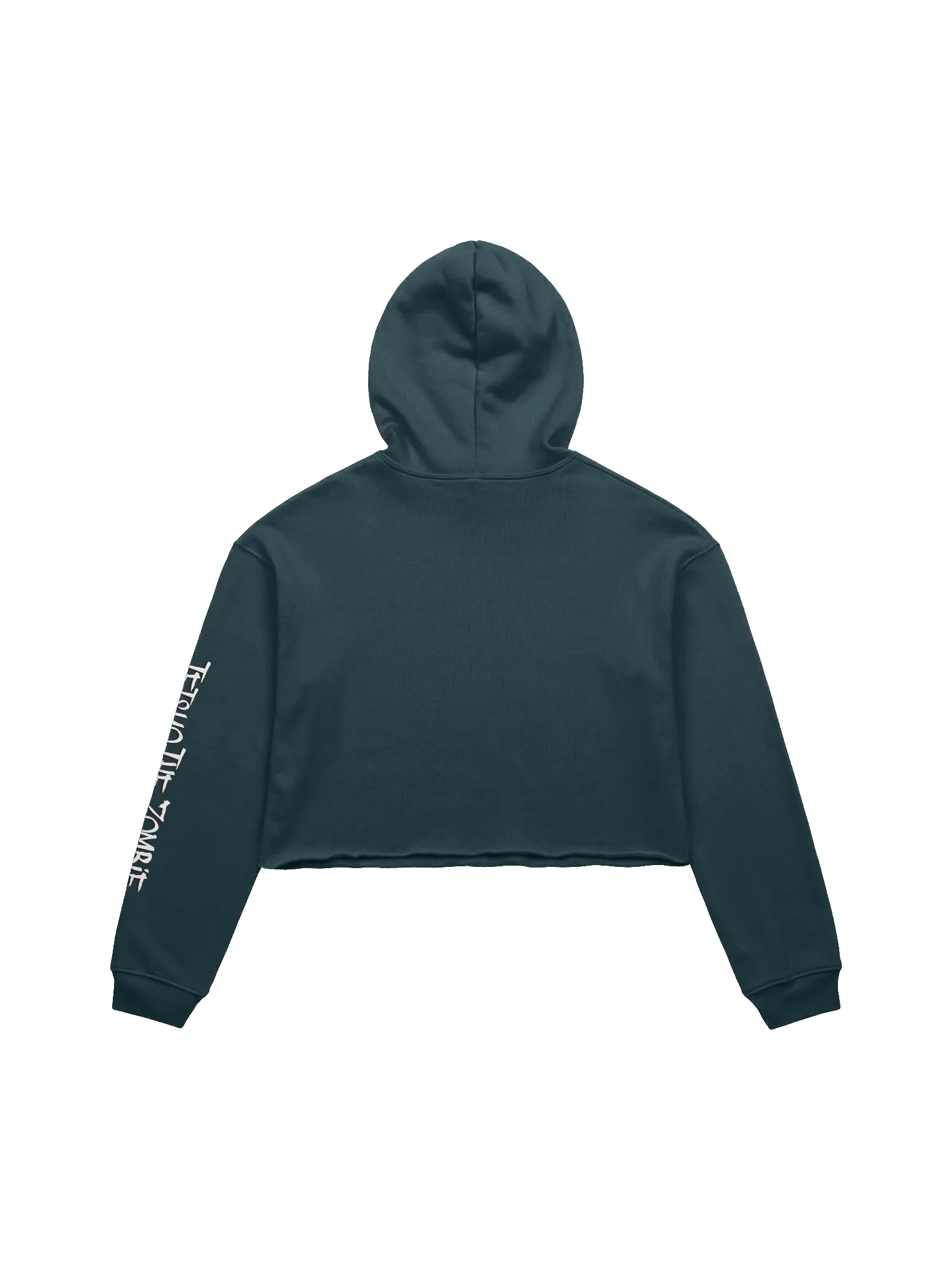 Working Just As Intended Bella+Canvas Fleece Crop Hoodie product image (2)