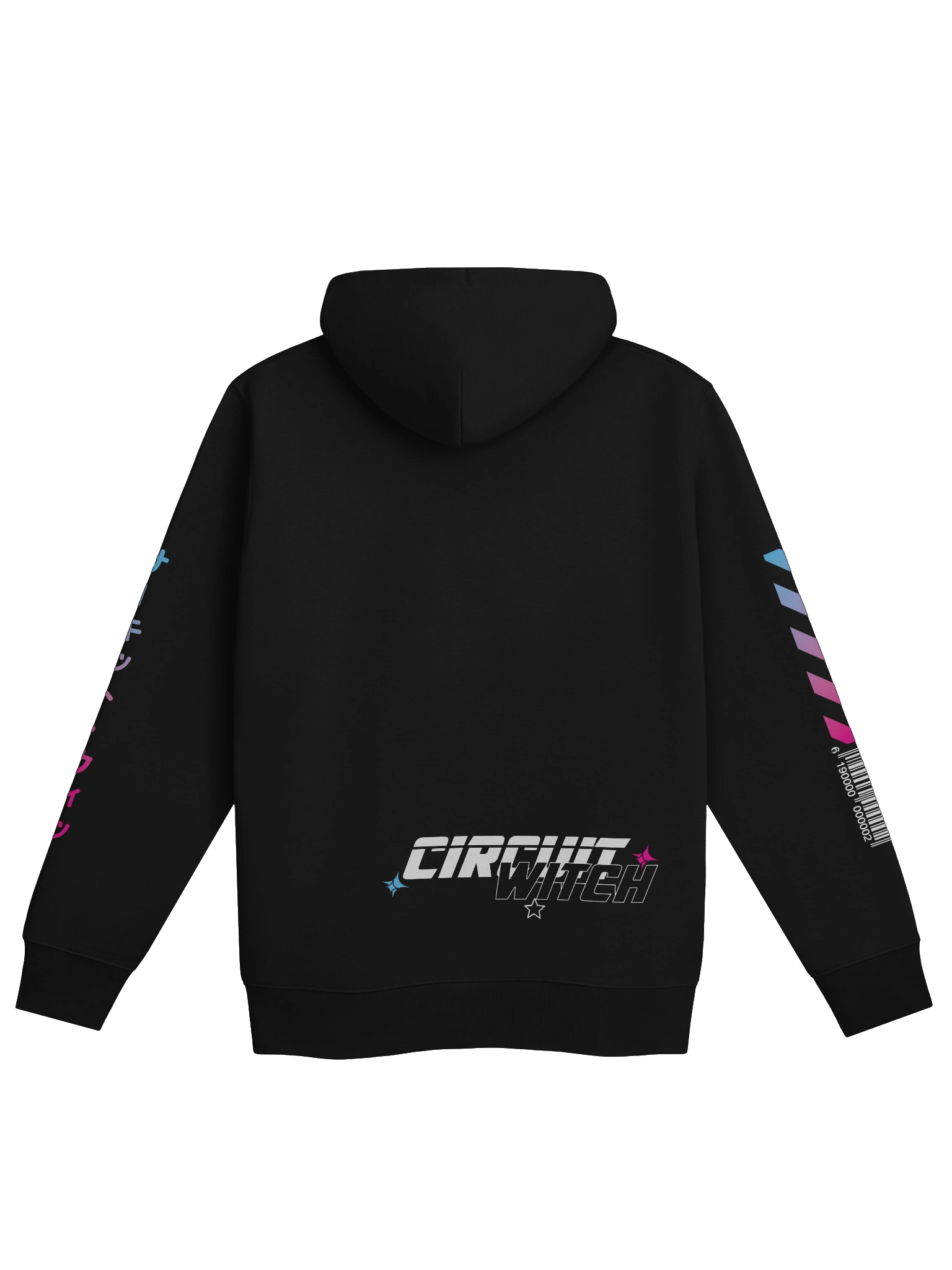 Circuit Witch & PuuPuu The Space Pig Cyberpunk Style - Hoodie w/ Pocket - (S-5XL) product image (3)