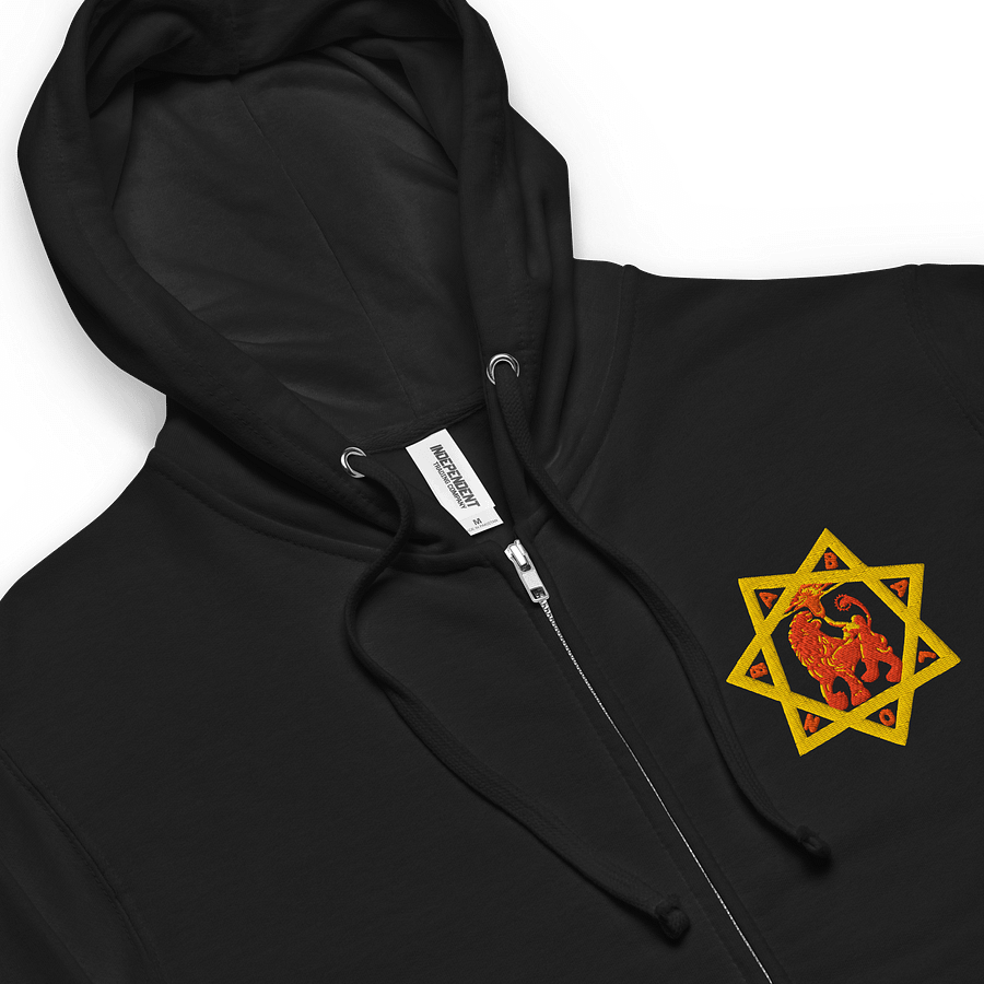 Babalon Star Embroidered Zip Hoodie product image (5)