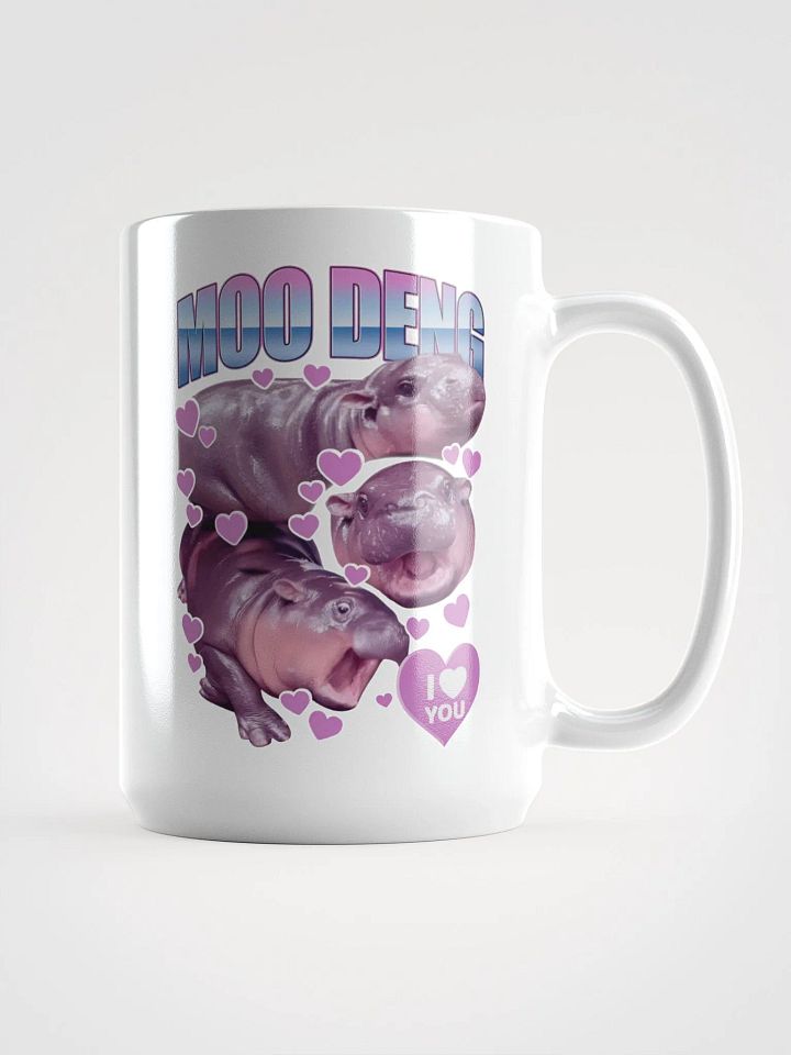 Moo Deng Cute Baby Hippo Mug product image (1)