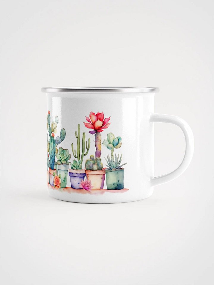 Cacti And Succulent Enamel Mug product image (2)