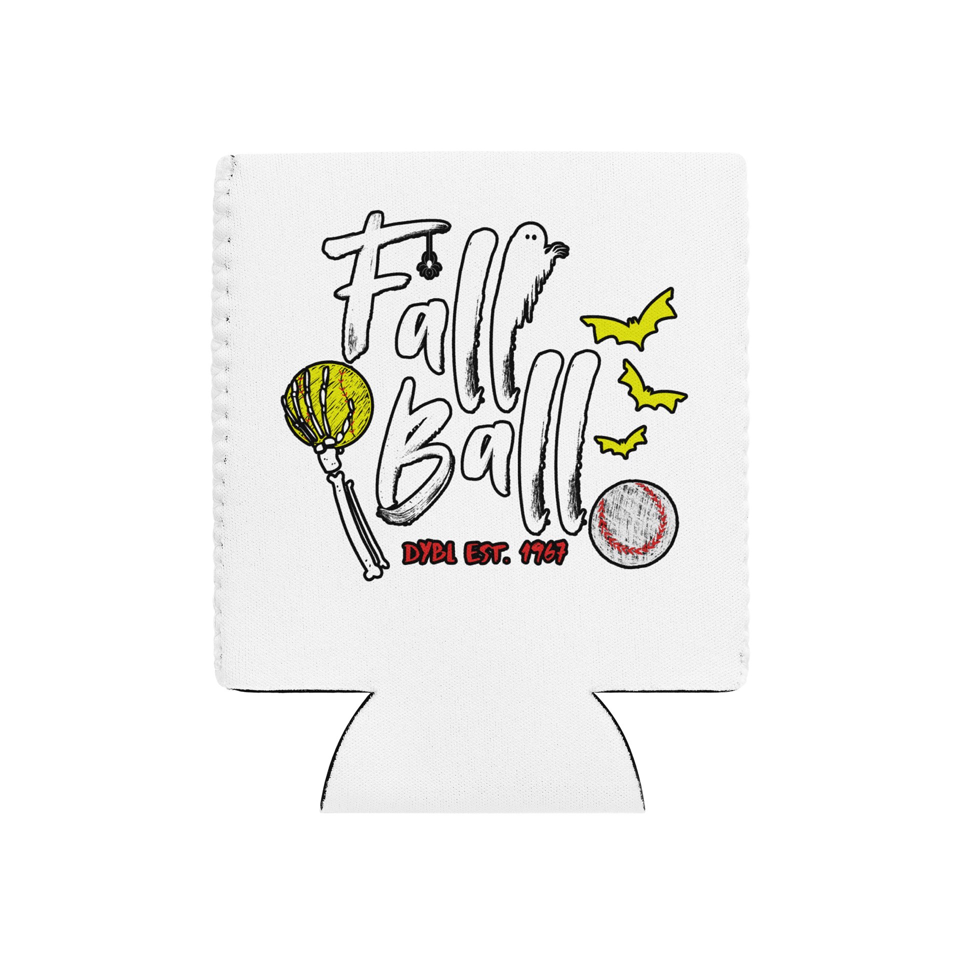 Spooky Fall Ball Can Cooler product image (10)