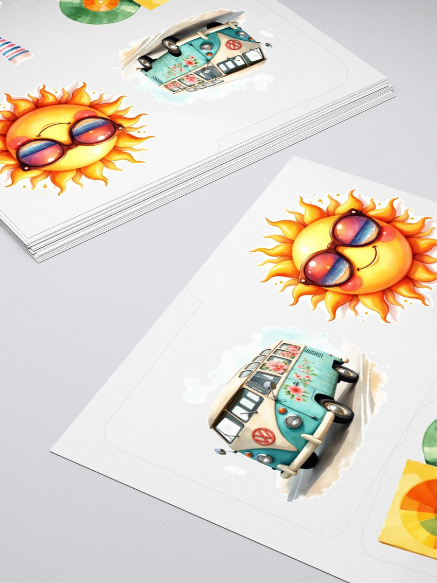Vintage Vibes Sticker Pack product image (10)