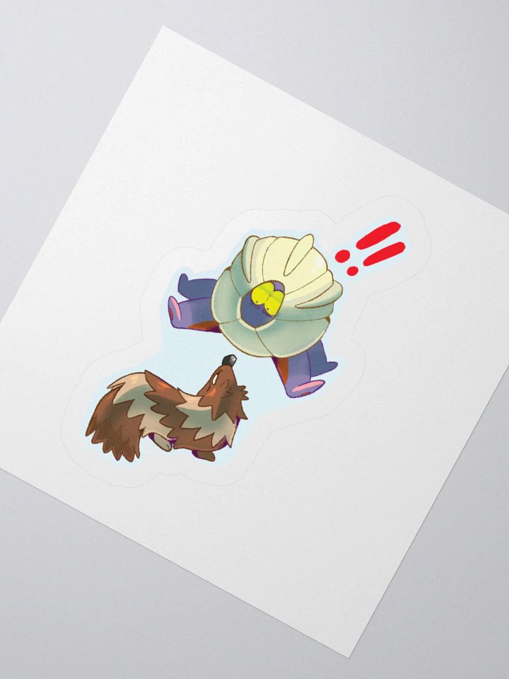 He's scared of a zigzagoon product image (5)