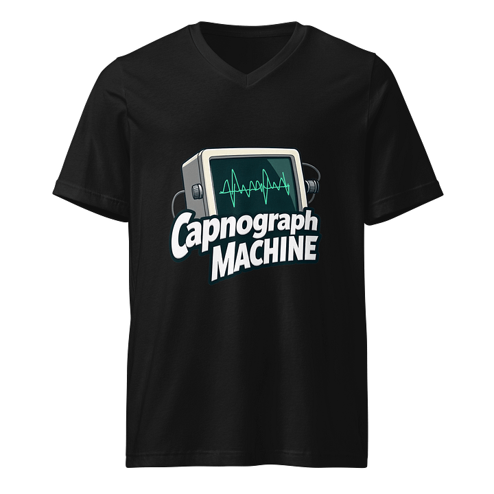 Capnograph Waveform Medical Monitor T-shirt product image (1)