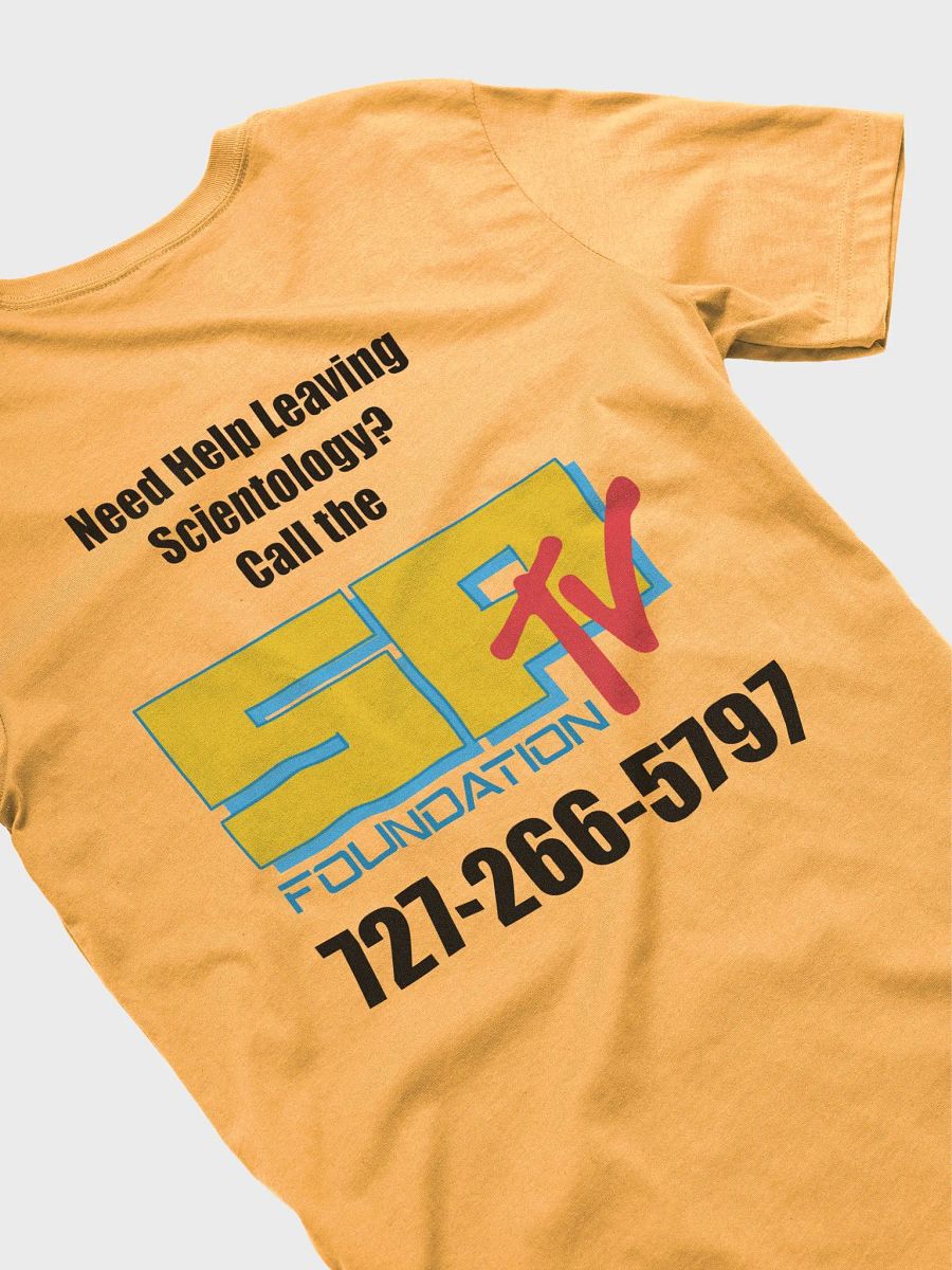 What Is A Cult T-Shirt - Goldenrod product image (4)