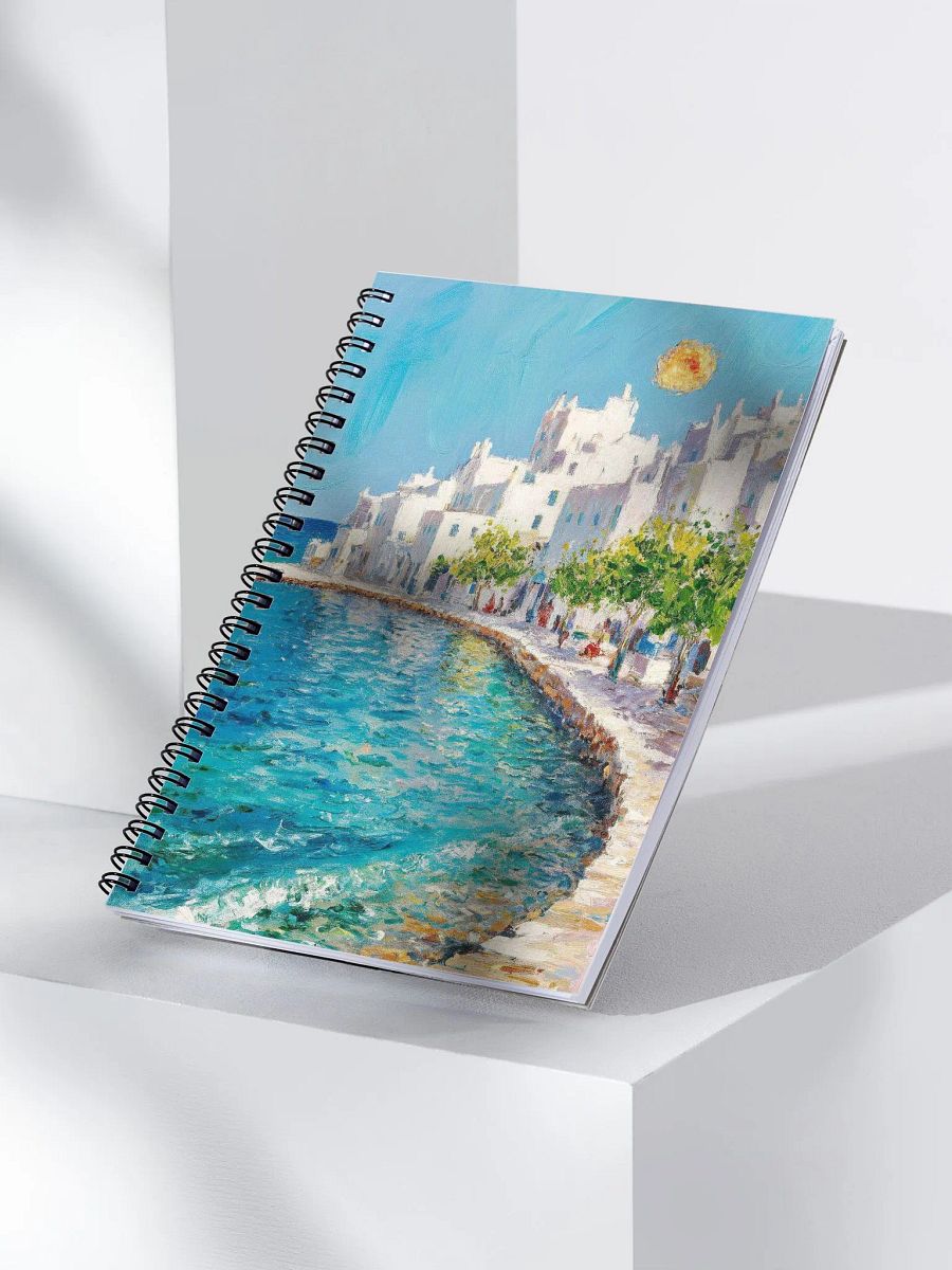 Mediterranean Dream Spiral Notebook product image (3)