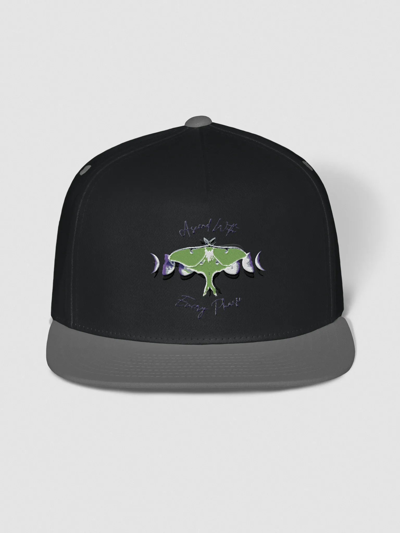 Ascend With Every Phase Flat Snapback Cap product image (7)