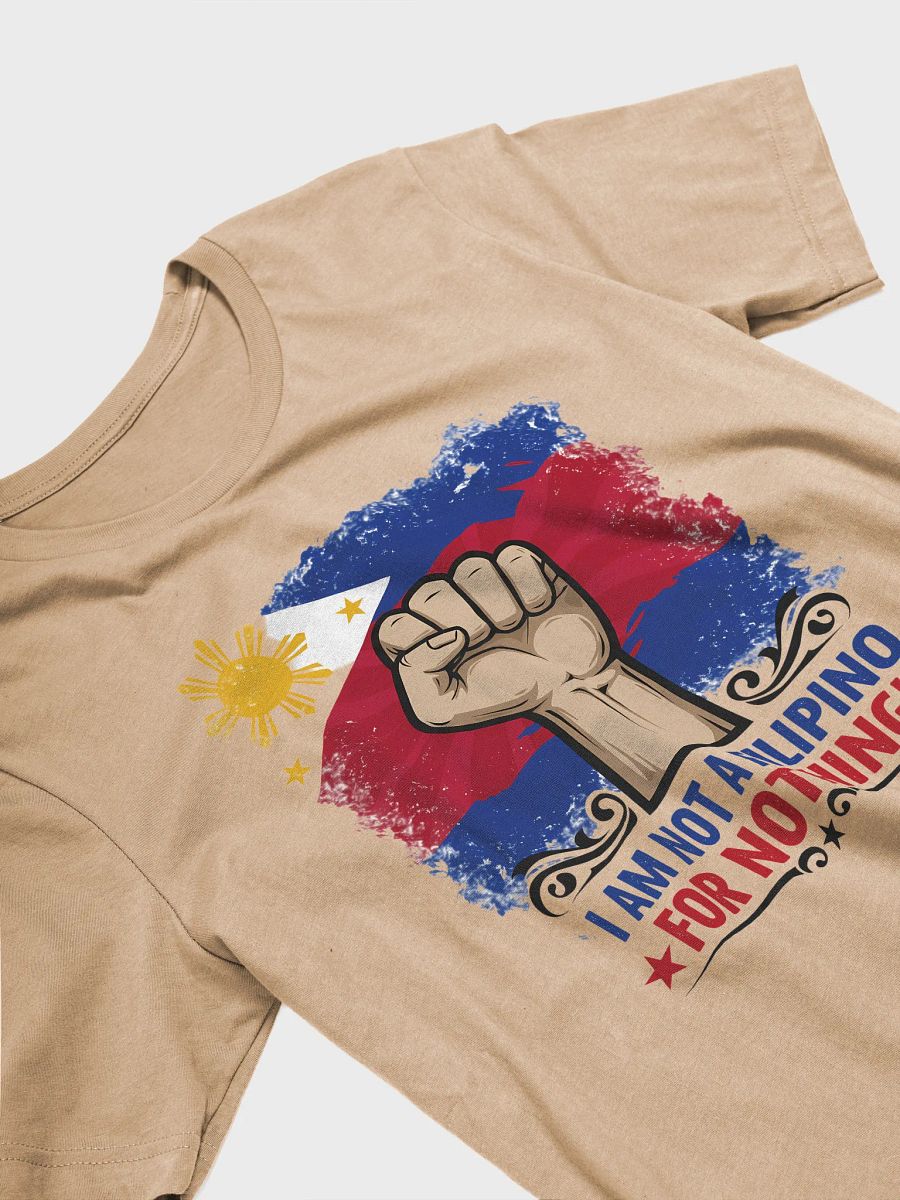 Proud Filipino Fist T-Shirt - Patriotic Philippines Heritage Tee product image (14)