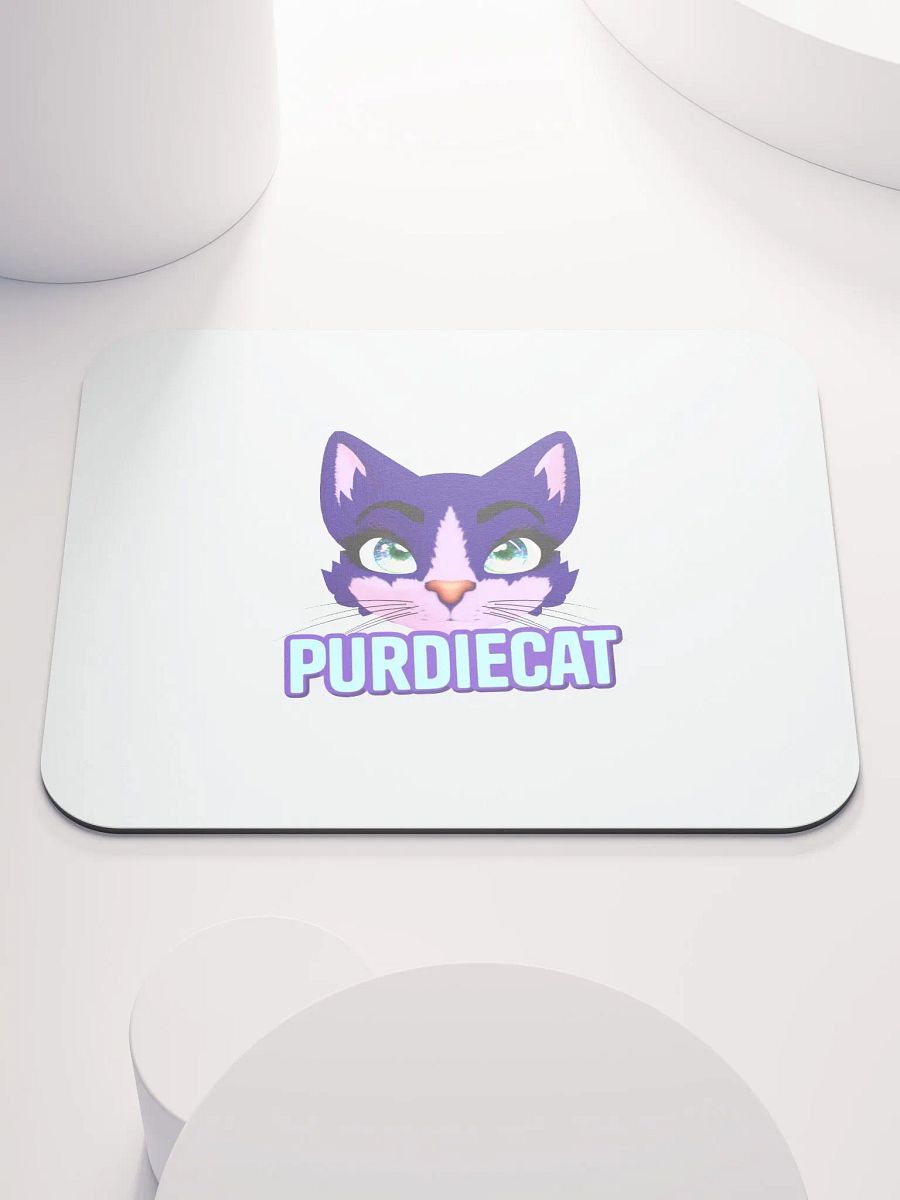 PurdieCat Logo Mousepad product image (1)