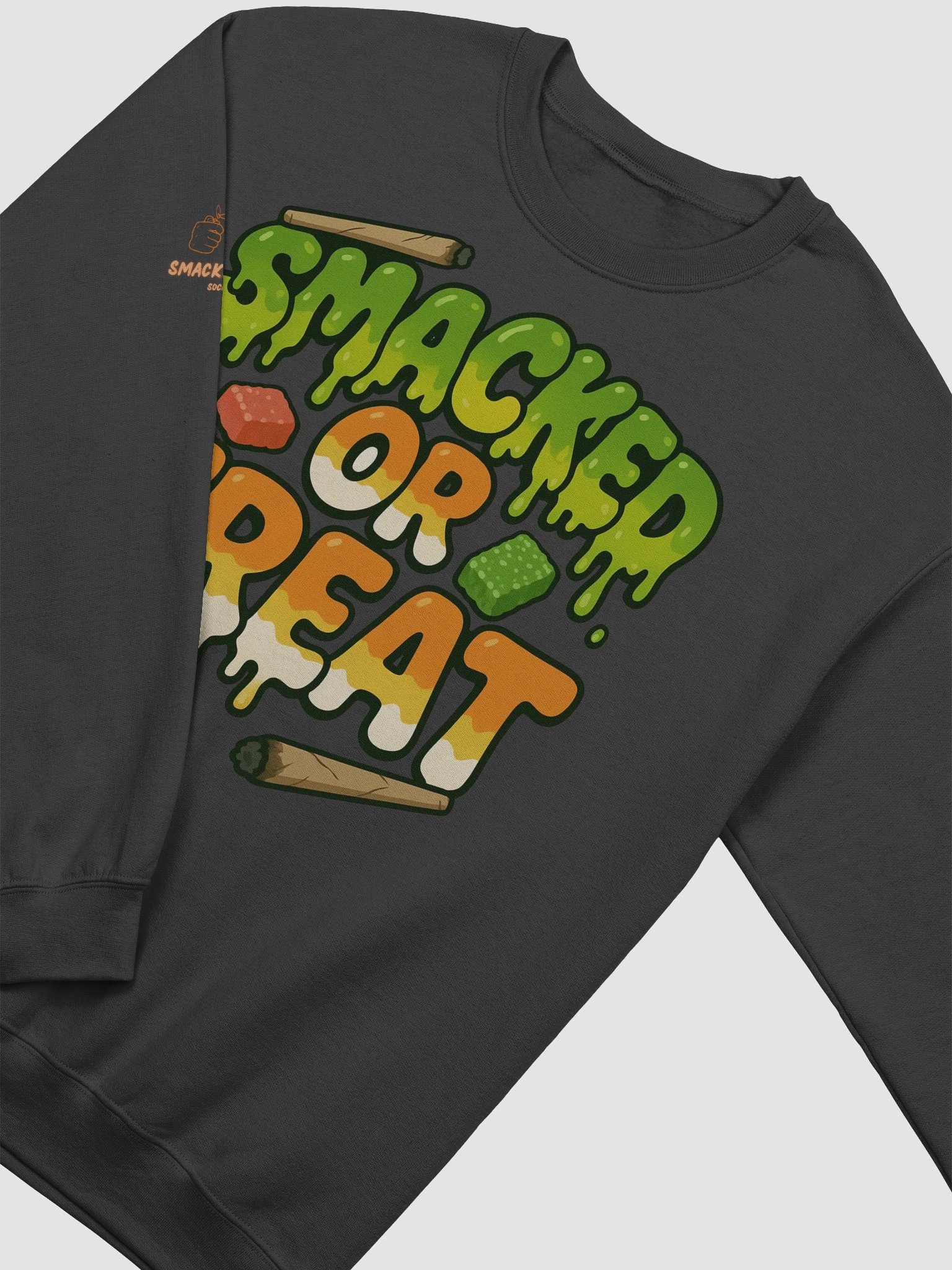 Smacked or Treat – Halloween Stoner Sweatshirt product image (21)