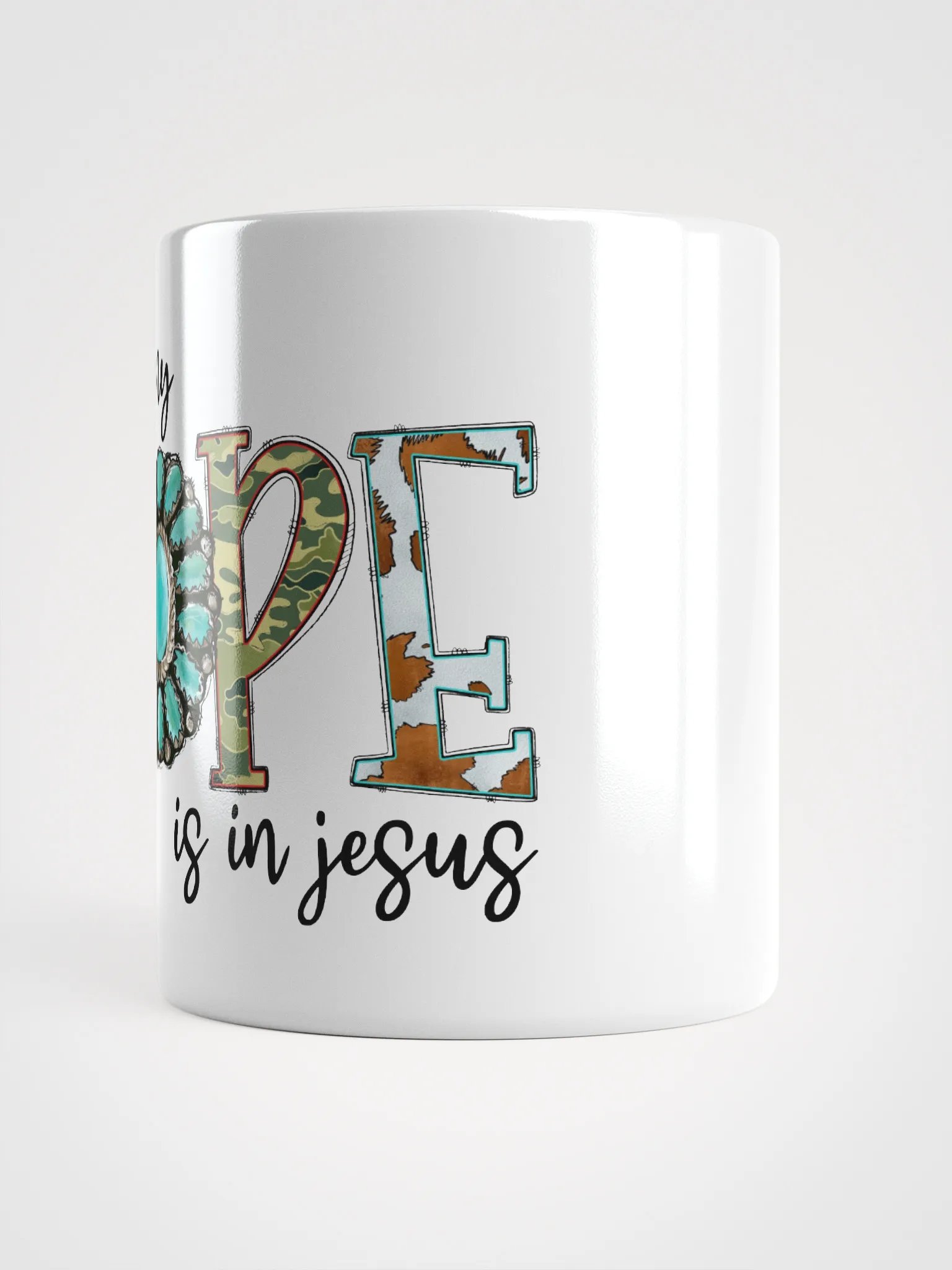 All My Hope is in Jesus - White Mug product image (3)