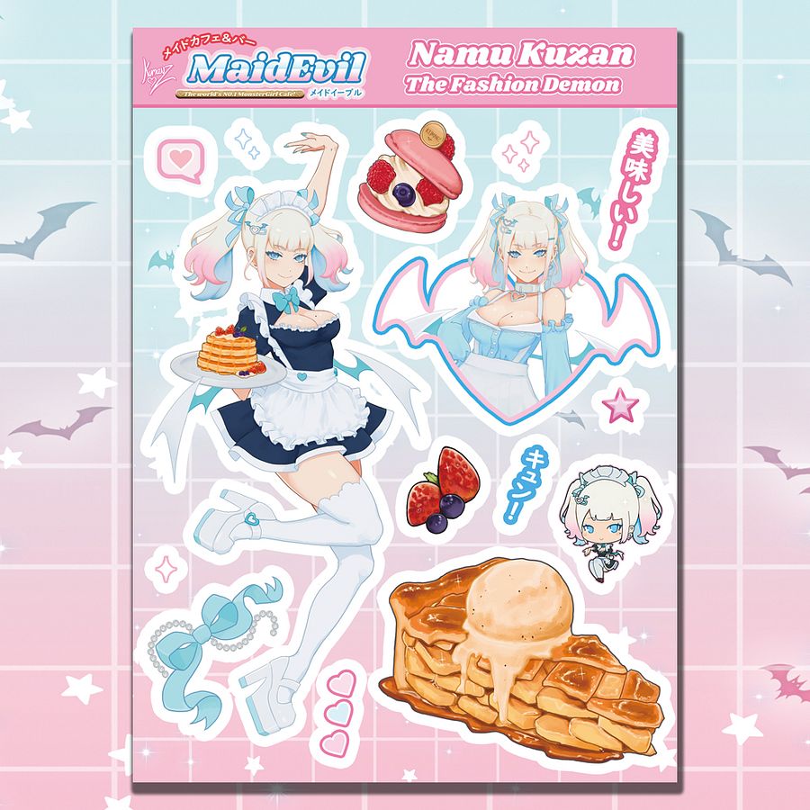 MaidEvil Stickersheets product image (2)
