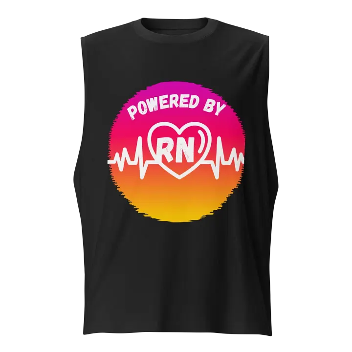 RN Heartbeat Gradient Muscle Tank product image (1)