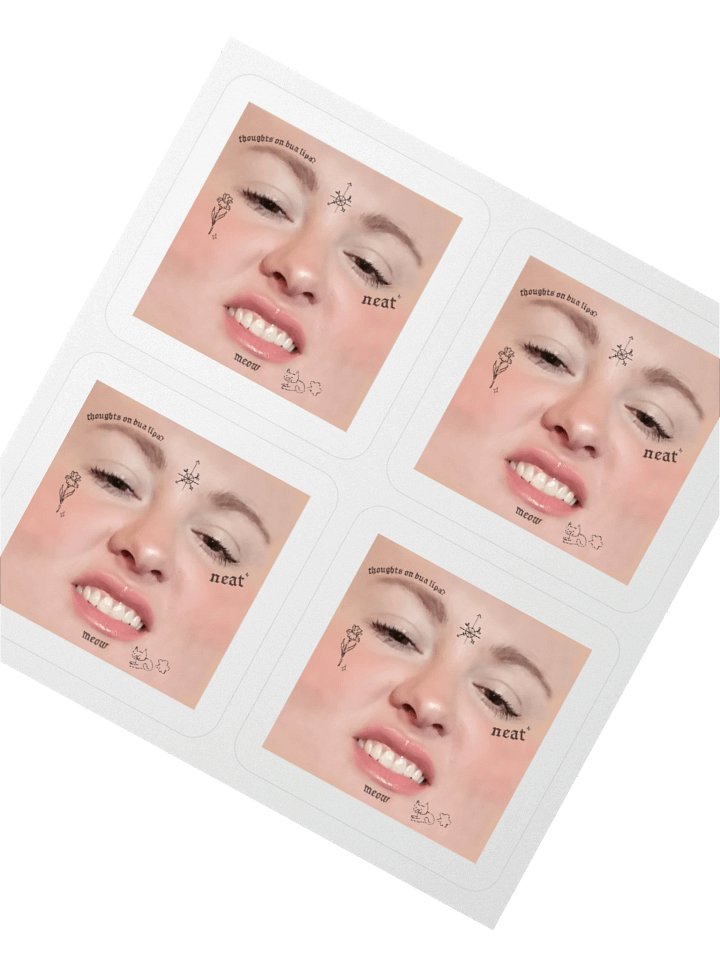 Ruble the Inked | NEAT Merch Stickers product image (2)