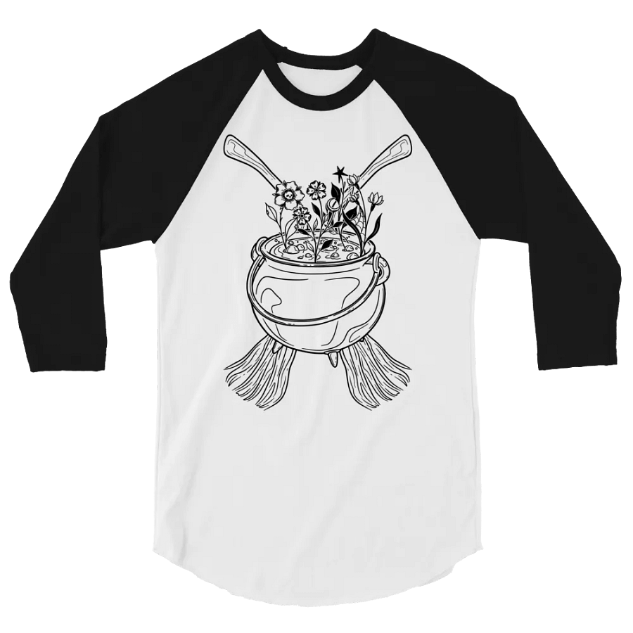 Henbane Coven Crest Fine Jersey Raglan Tee product image (32)