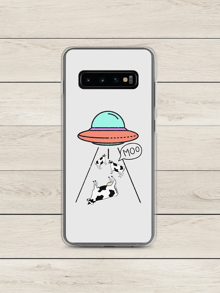 "Moo-UFO" light grey case for Samsung® product image (7)