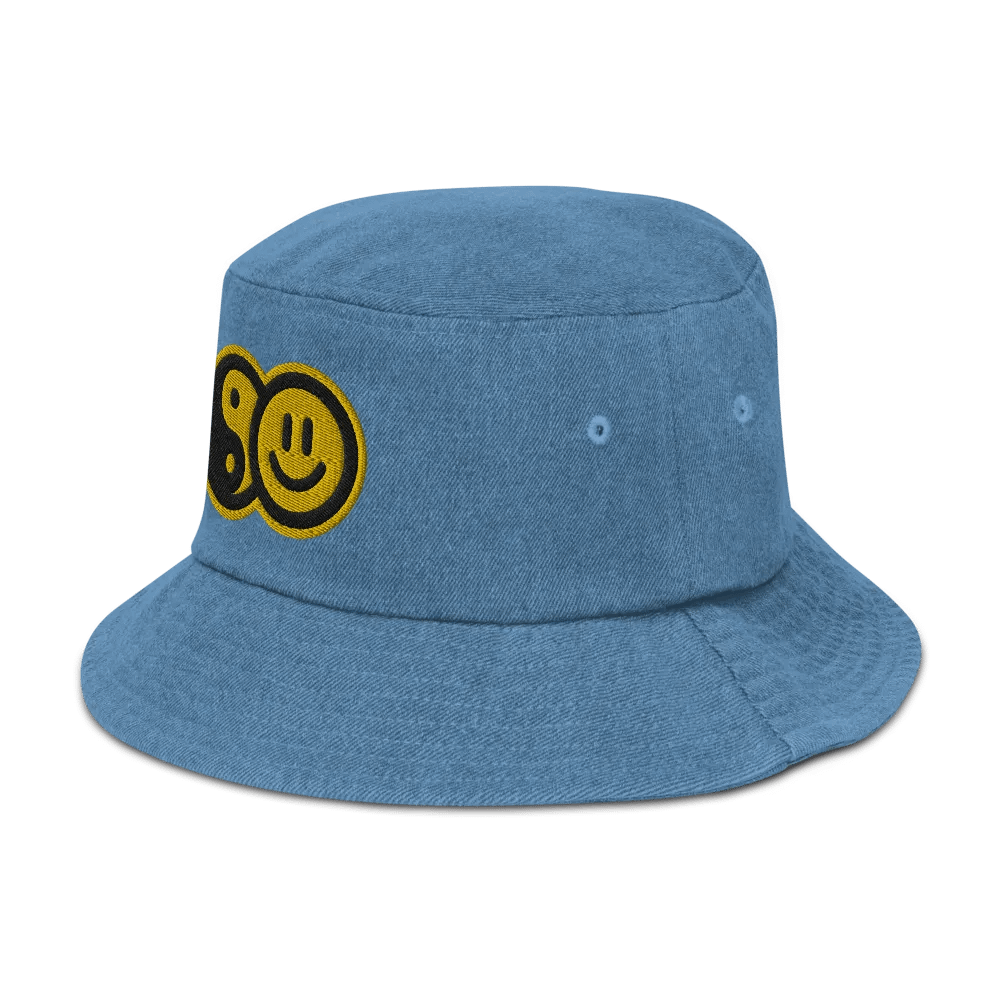Happy Yin-Yang Denim Bucket Hat product image (17)
