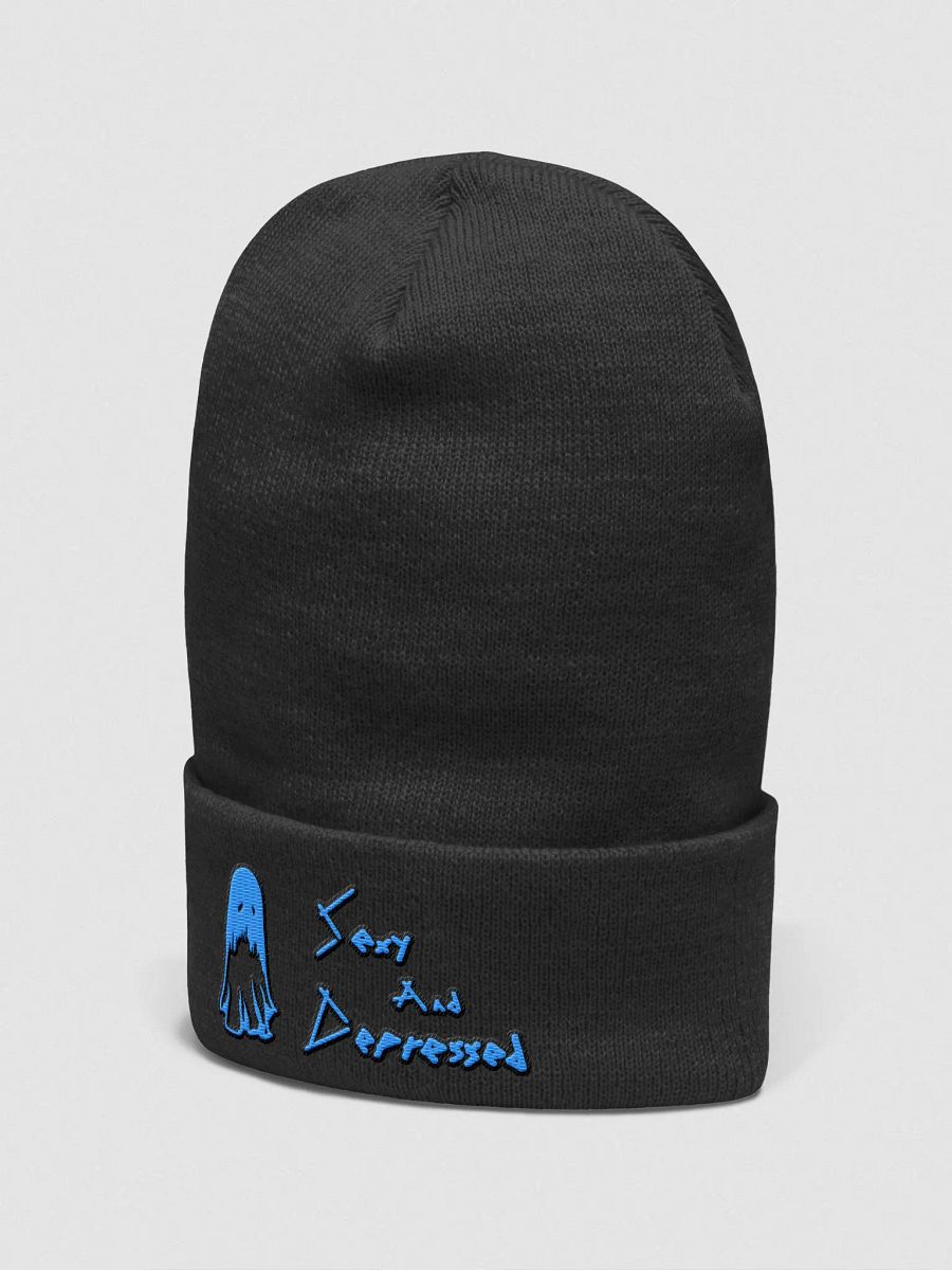 SaD Logo (Blue) Classic Beanie product image (2)