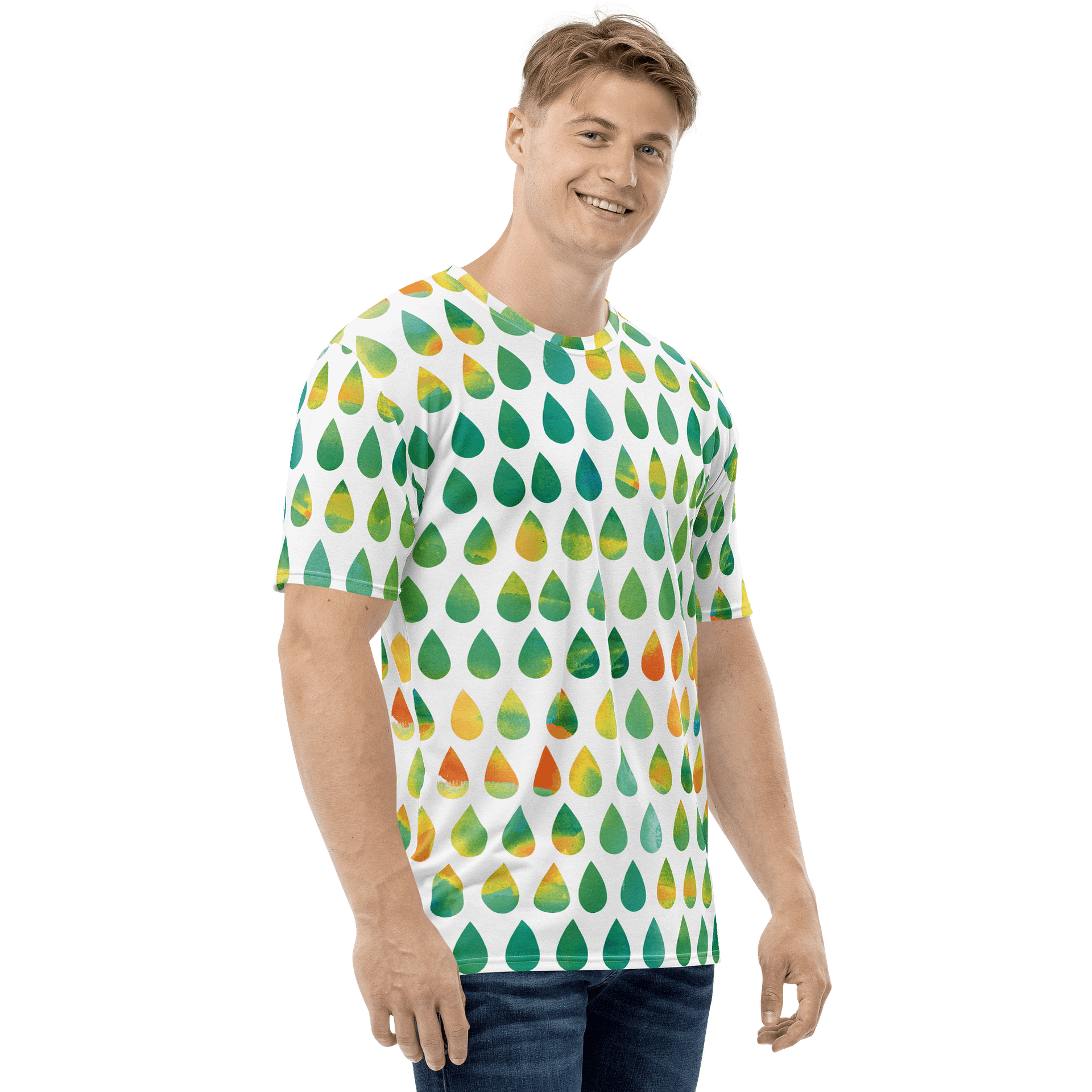 The rain all over print graphic t-shirt product image (1)