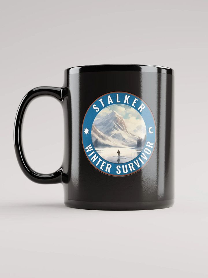 Zaknafein Winter Survivor Black Ceramic Mug product image (1)