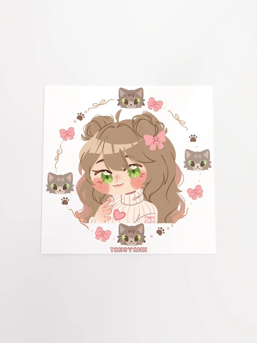 Sienna's Kitty Companion Print 10x10 product image (4)