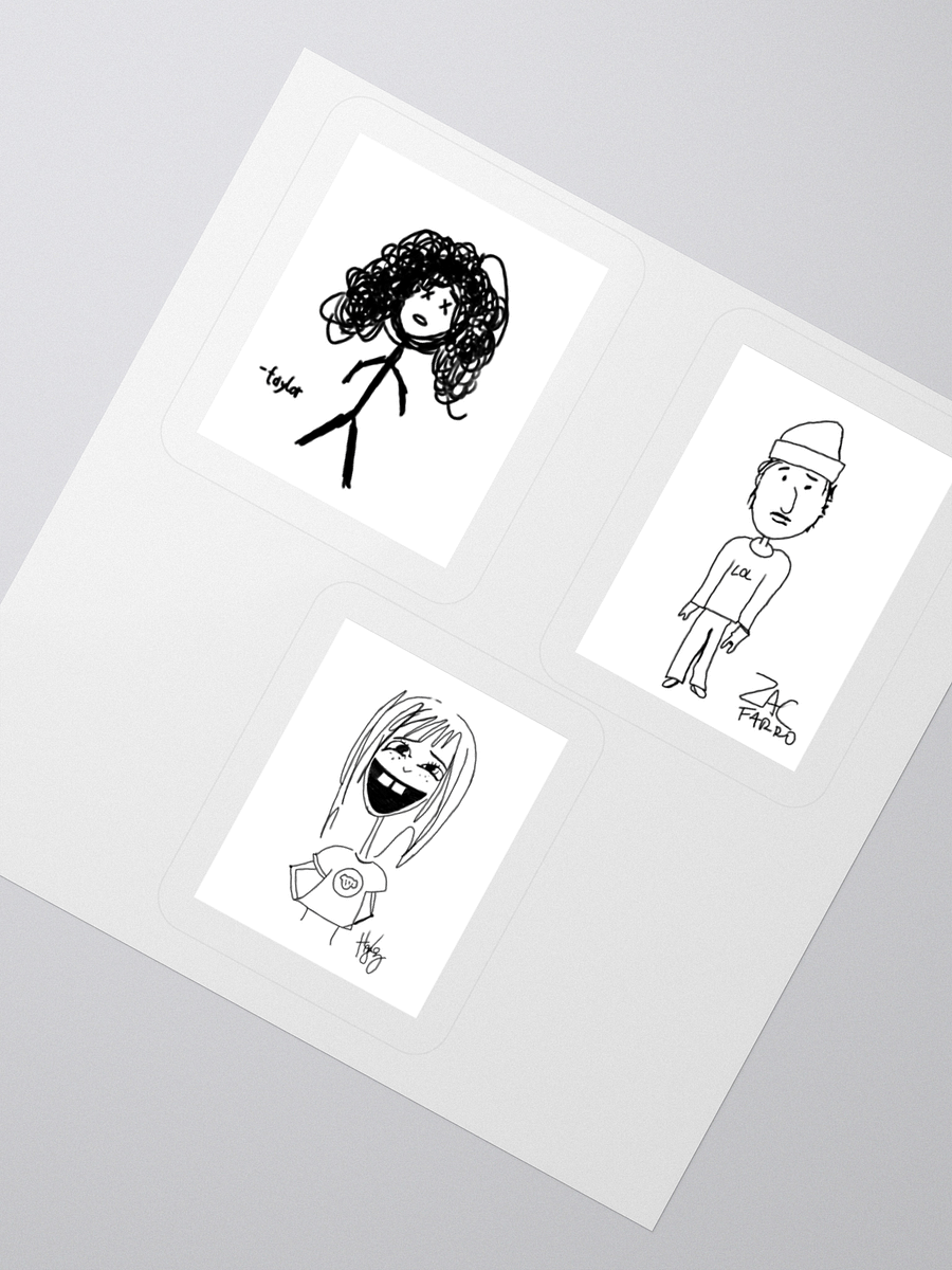 pmore doodle stickers! product image (4)