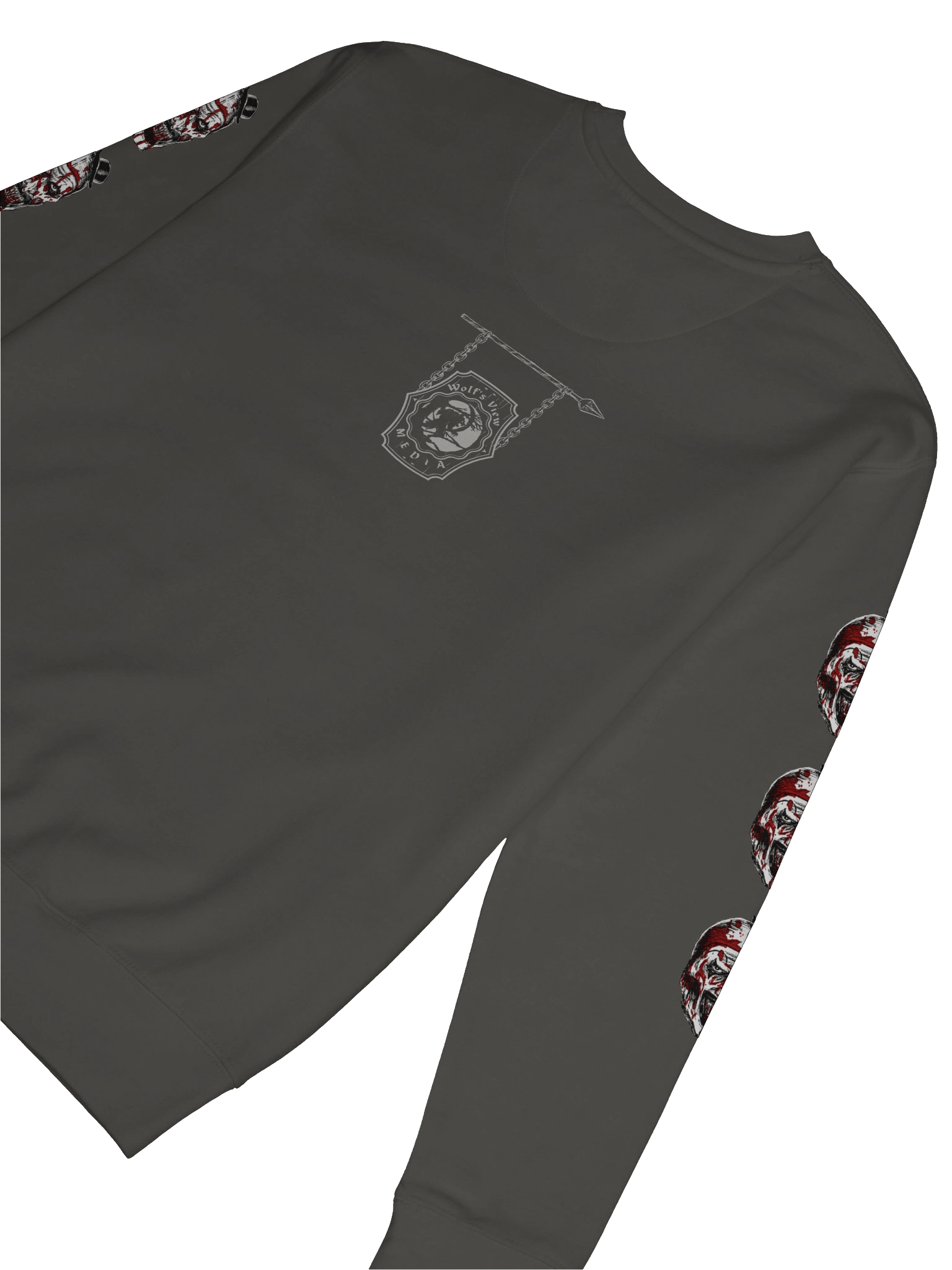 Trick or Treat with Art the Clown- Bloody Version- Unisex SweatShirt product image (46)