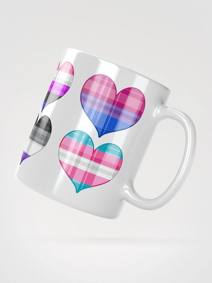 Flannel Heart Mug - All Hearts product image (4)