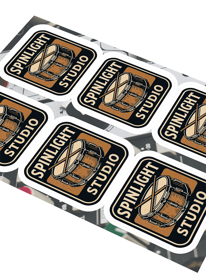 Spinlight Snare Stickers product image (2)