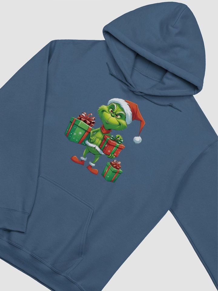 Santa's Mischief Grinch Gildan Hoodie product image (2)