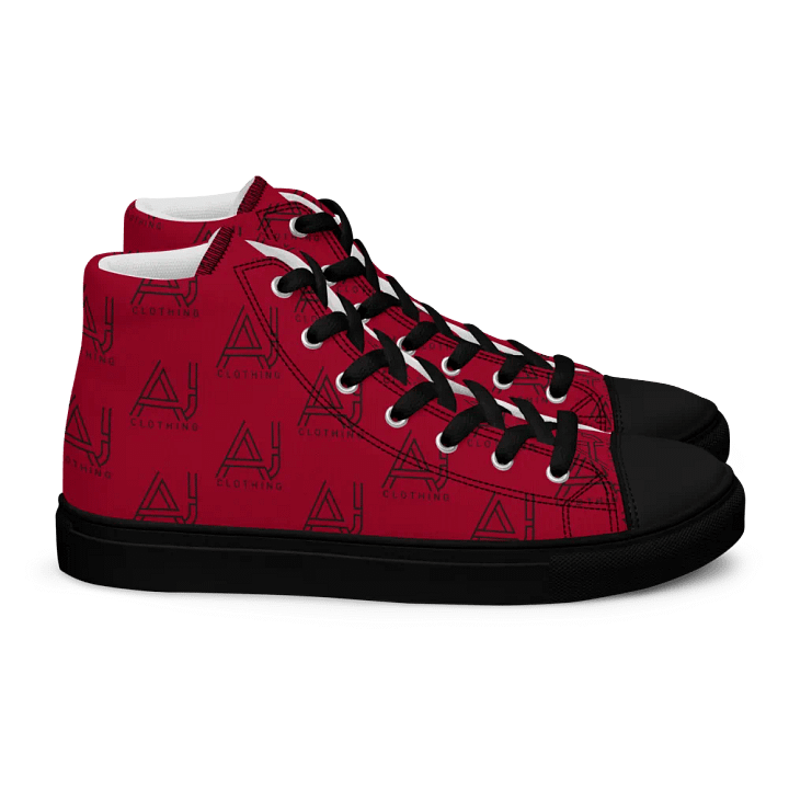 Red high tops product image (2)