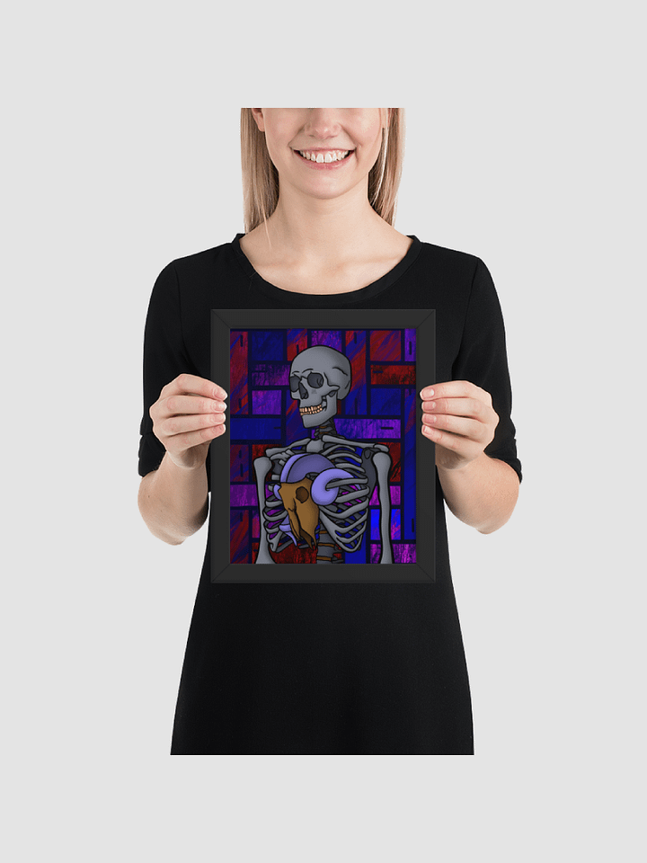 Skeletal Animal Framed print product image (2)