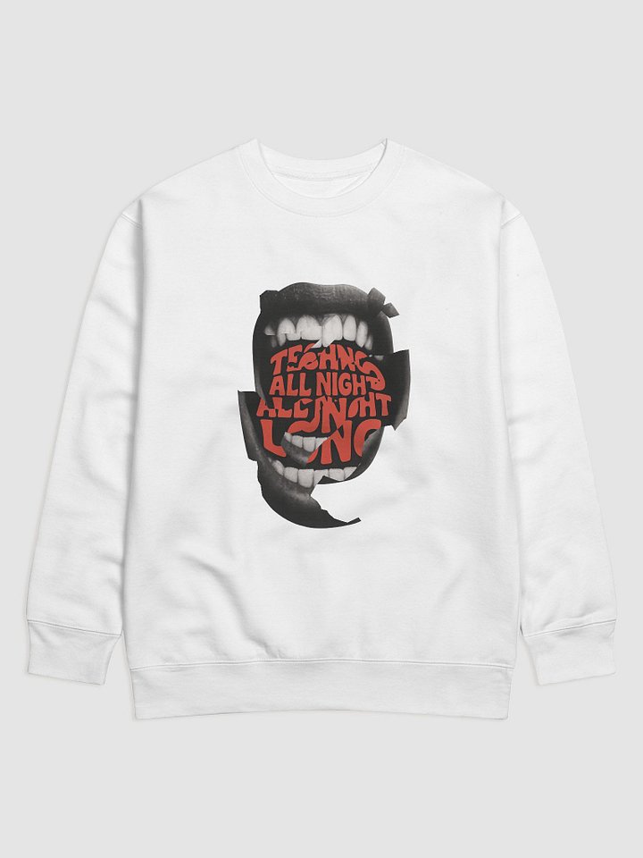 TECHNO ALL NIGHT LONG – Rave-Ready Statement Design product image (1)