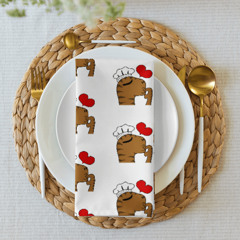 Chef Douglas Cloth Napkin Set (4 Napkins) product image (5)