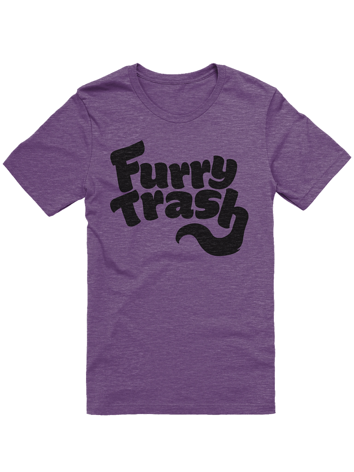 Furry Trash Supersoft Tee - Bubble Logo (Black Print) product image (10)