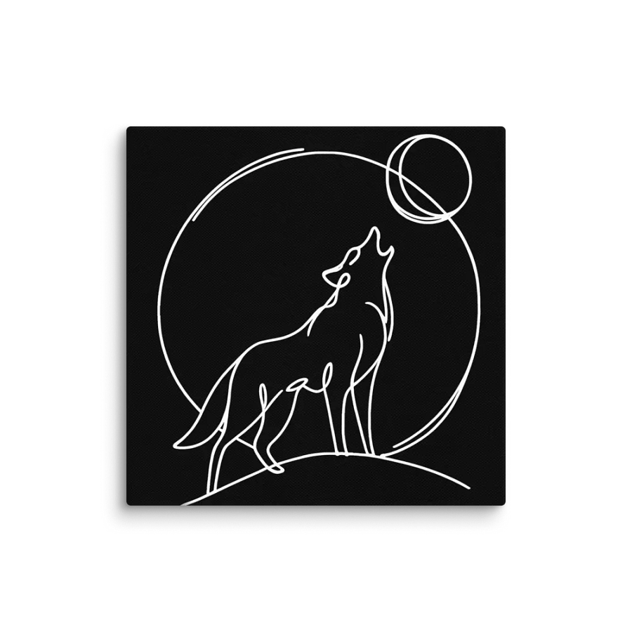 Wolf Howling At The Moon 16