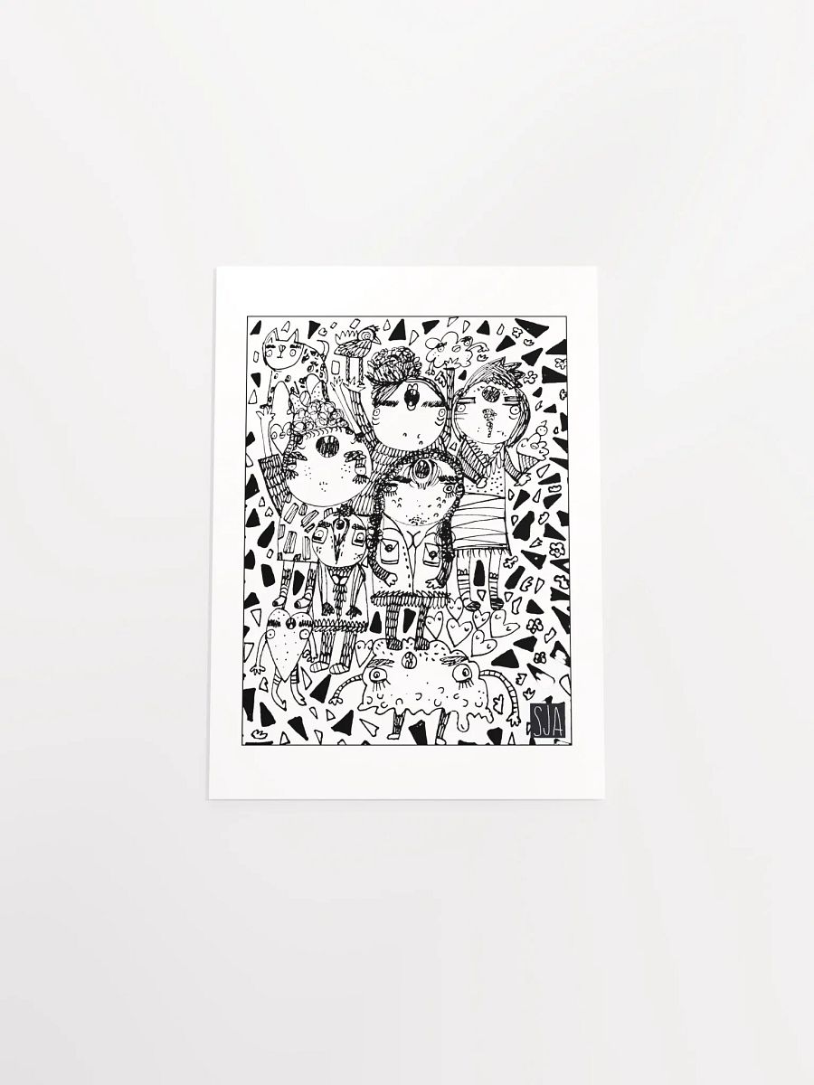 Ice Cream Gang matte poster product image (3)