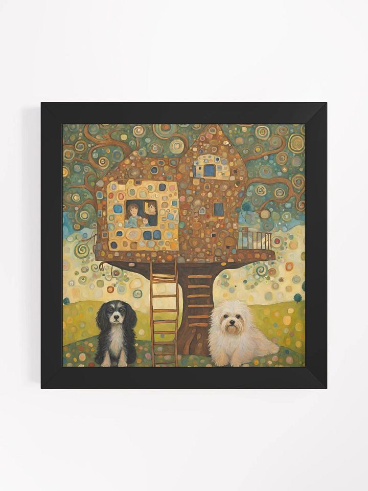 Whimsical Tree House Framed Print product image (9)