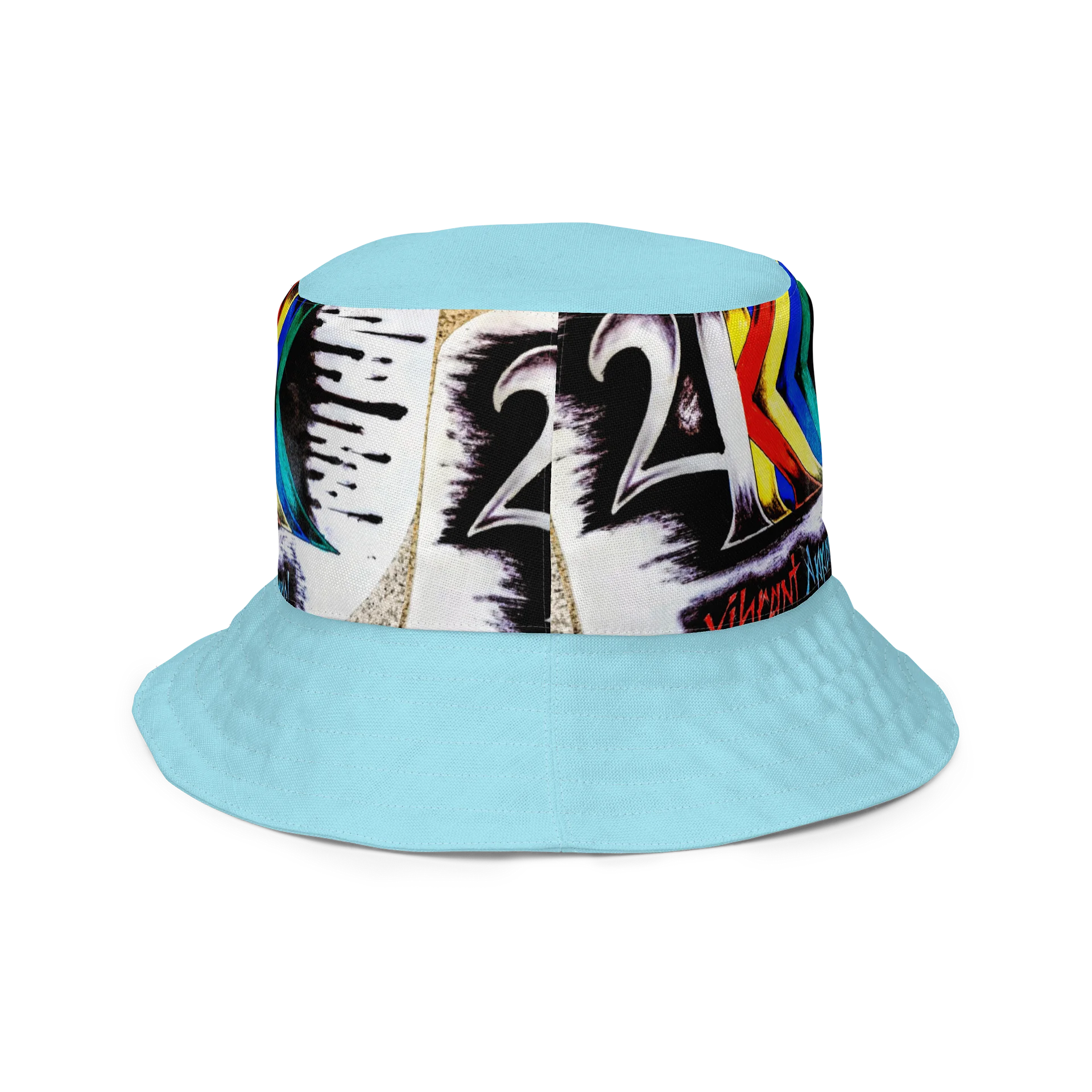 Da Culture 4K Bucket Hat Blizzard Blue product image (4)