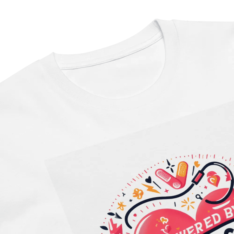 love and care heart shape design t-shirt product image (6)