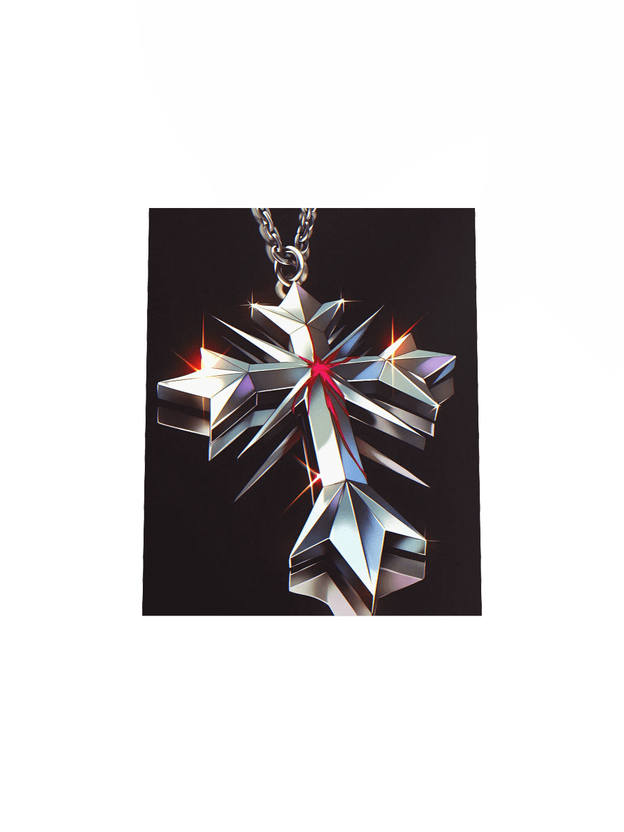 Metallic Cross Matte Poster product image (4)