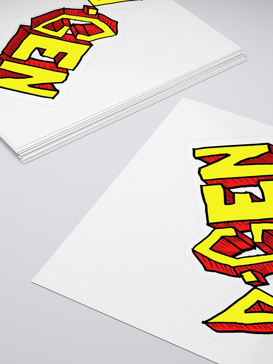 D-gen sticker red product image (4)
