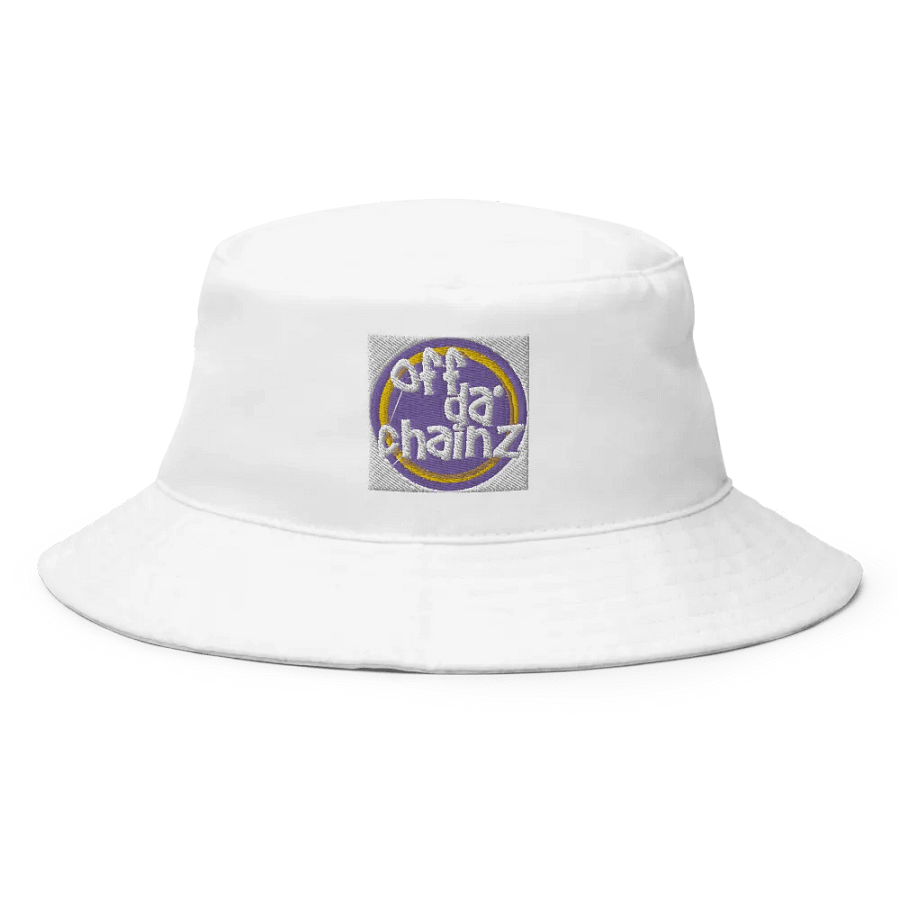 Off Da Chainz White Coolie Hat product image (1)