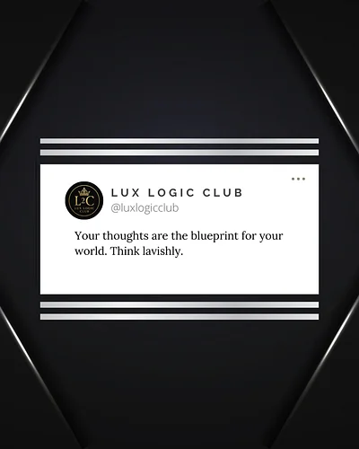 Imagine a world designed by your highest self. What would it look like? Start with your thoughts and watch it take shape. 

#...
